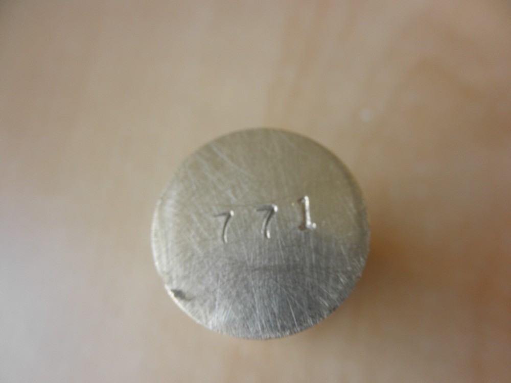 Brass Scale Check Weight 771 Grains Total Weight