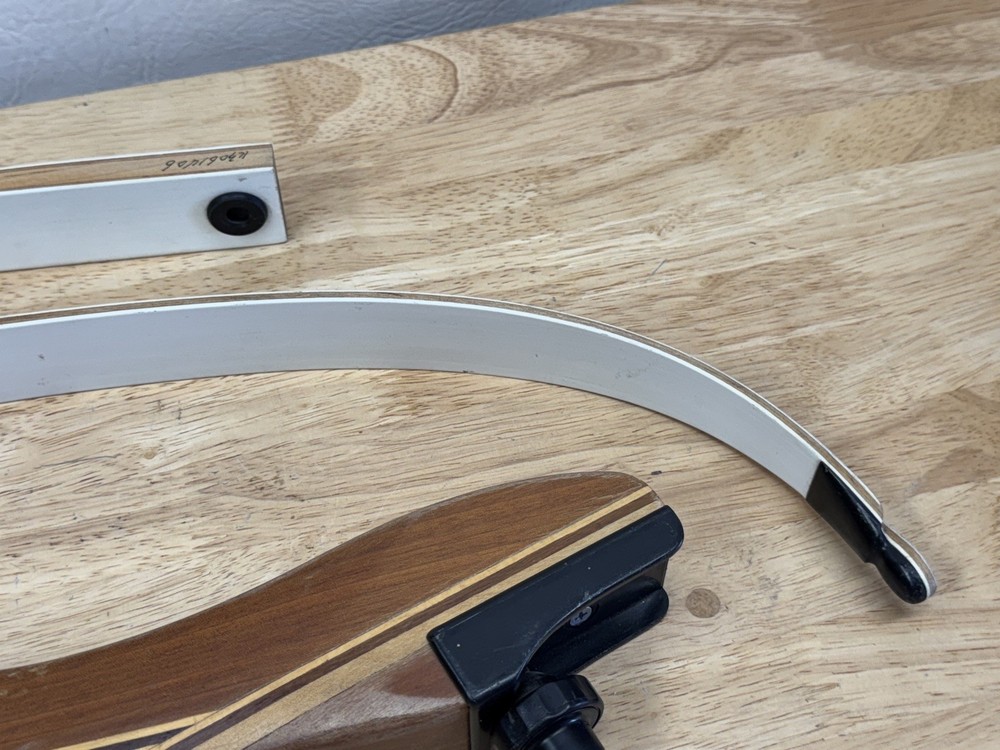 Vintage bullseye take down recurve archery bow