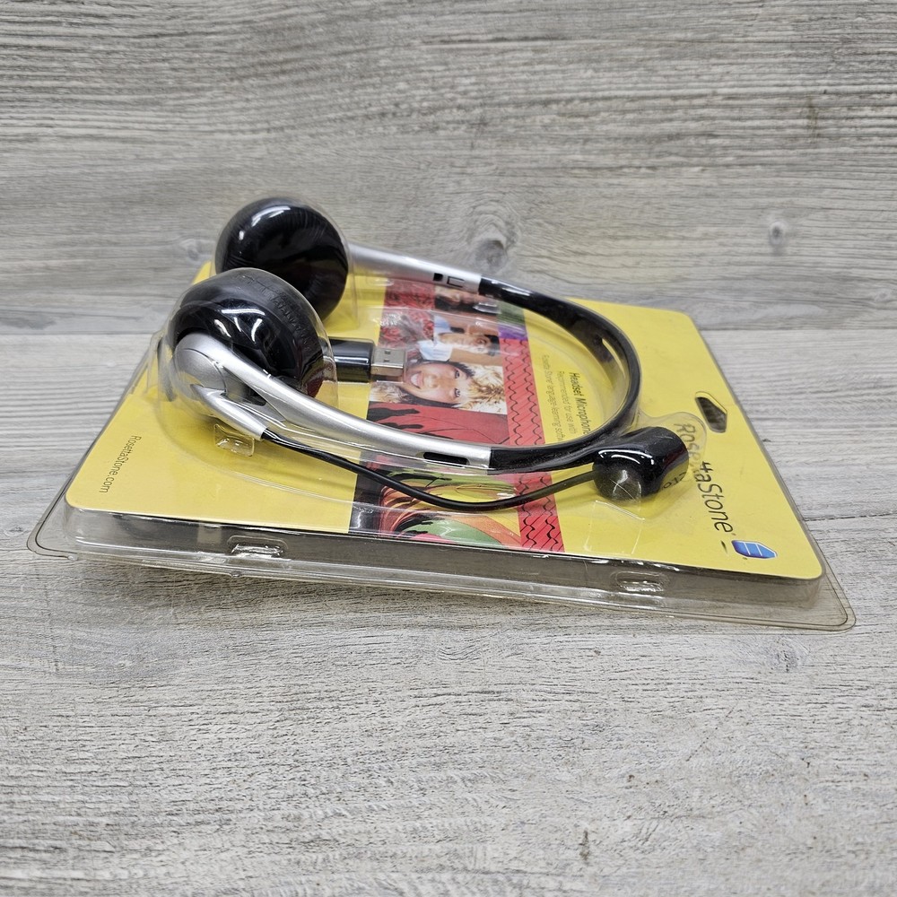 Rosetta Stone USB Headset with Microphone for Language Learning Software