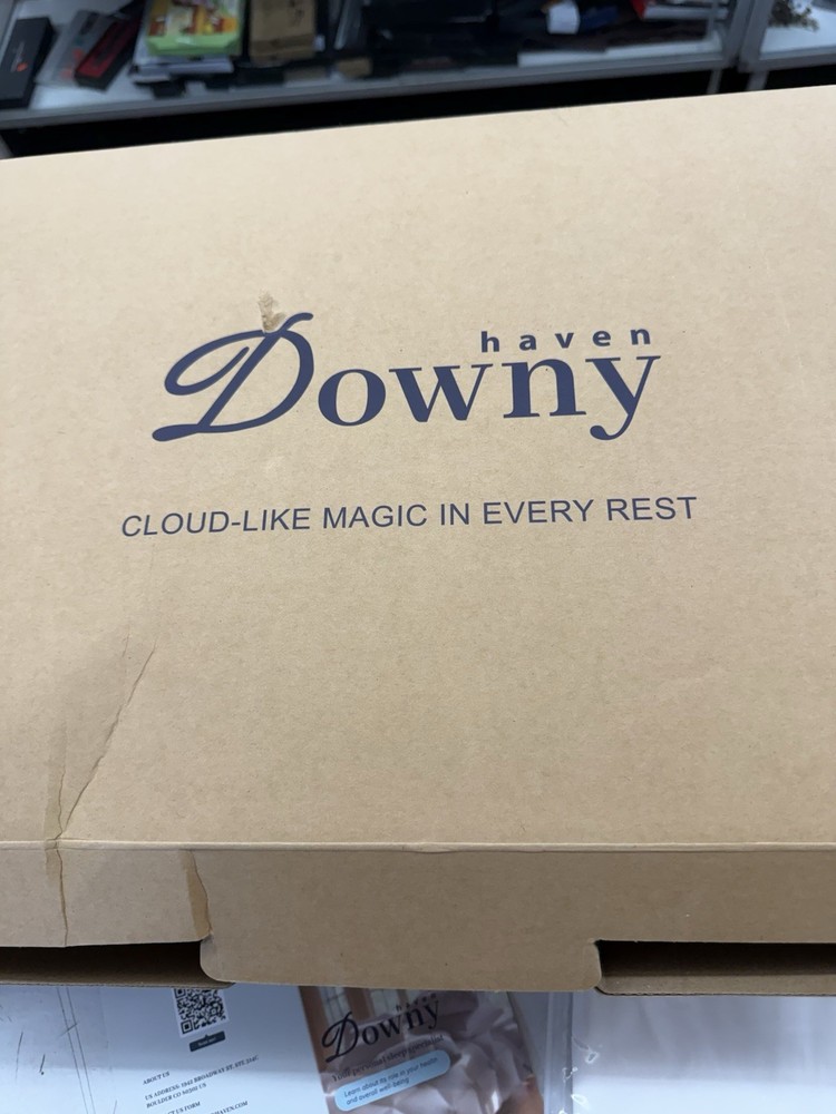 Downy Haven LuxTwist Goose Down Pillow - Standard