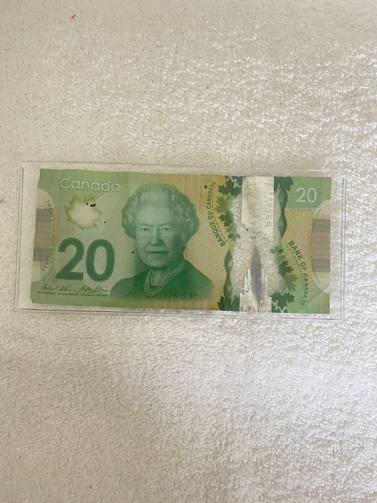 20 DOLLARS CANADA 2020