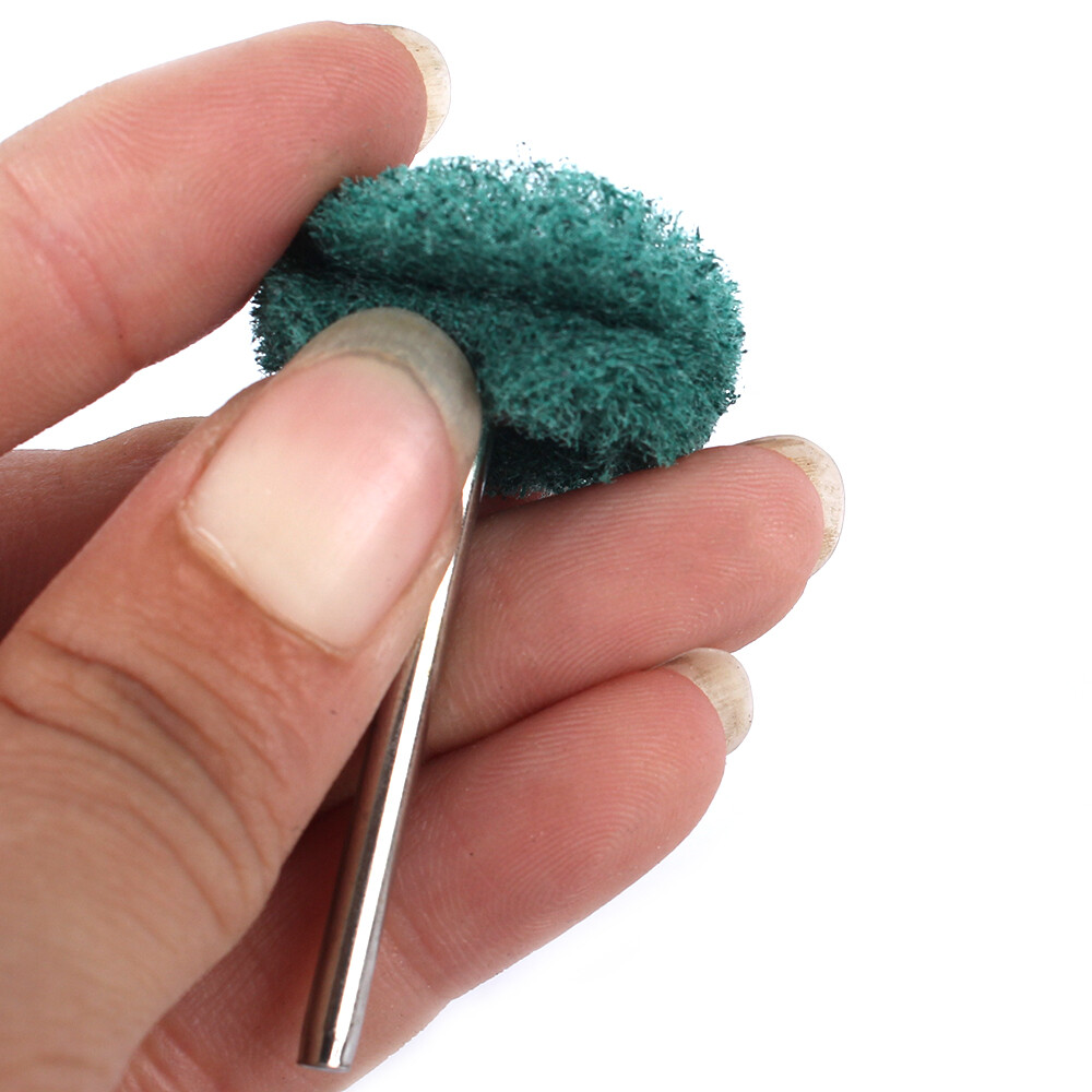 10pcs 1" Abrasive Polishing Buffing Wheels Buffer Grinder for Dremel Rotary Tool