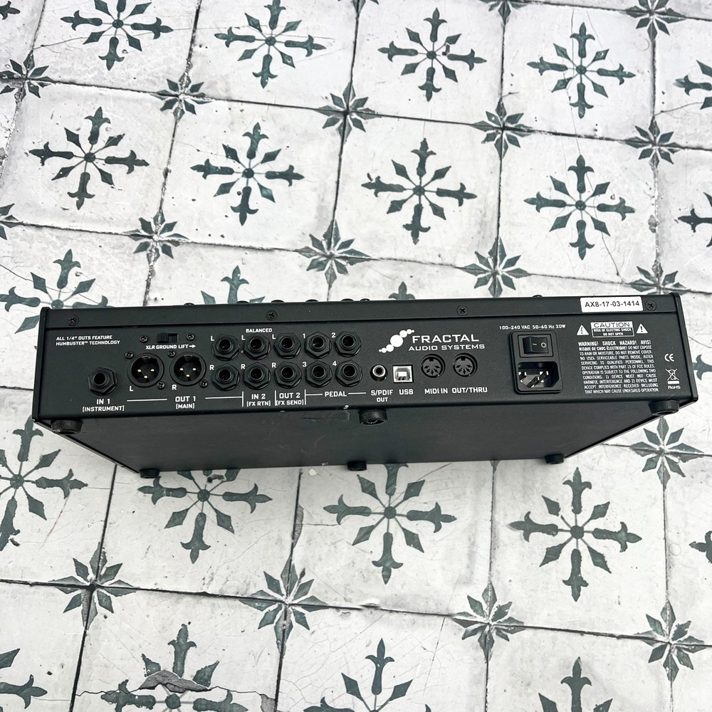 Fractal Audio Systems AX8 Amp Modeler/Multi-FX Processor #12845