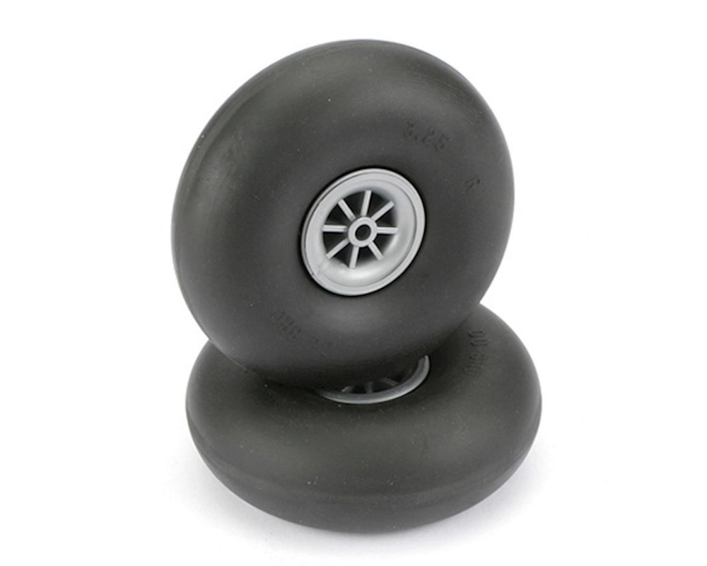 DuBro 3-1/4" Smooth Wheels [DUB325R]