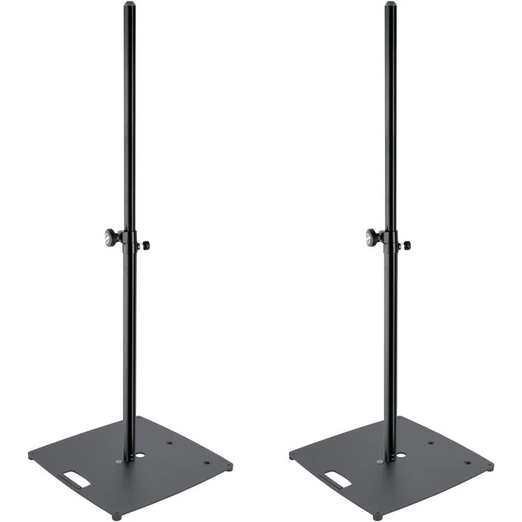 K&M 26727 Flat-base Speaker Stand Pro Pair