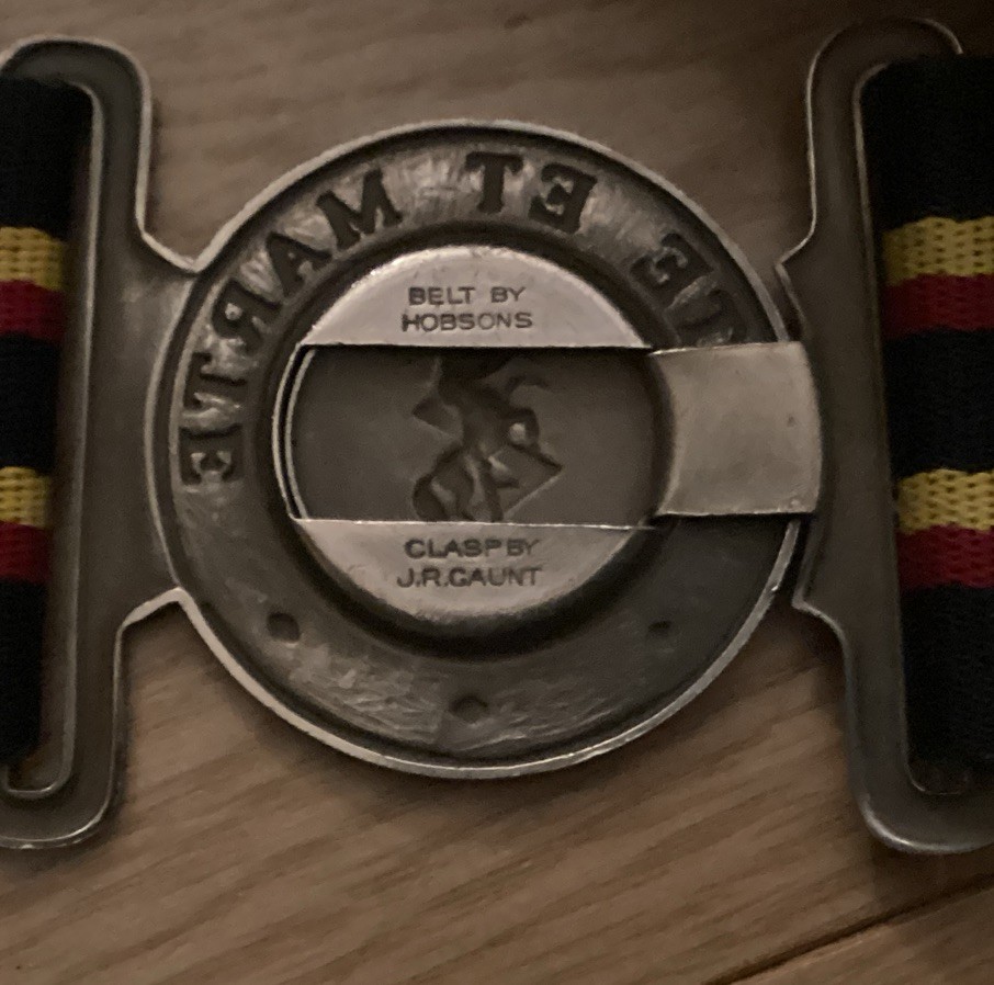 Original British Army REME Stable Belt Royal Electrical & Mechanical Engineers