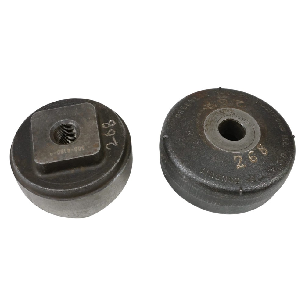 Greenlee 500-4180 Conduit Knockout Punch Die Set