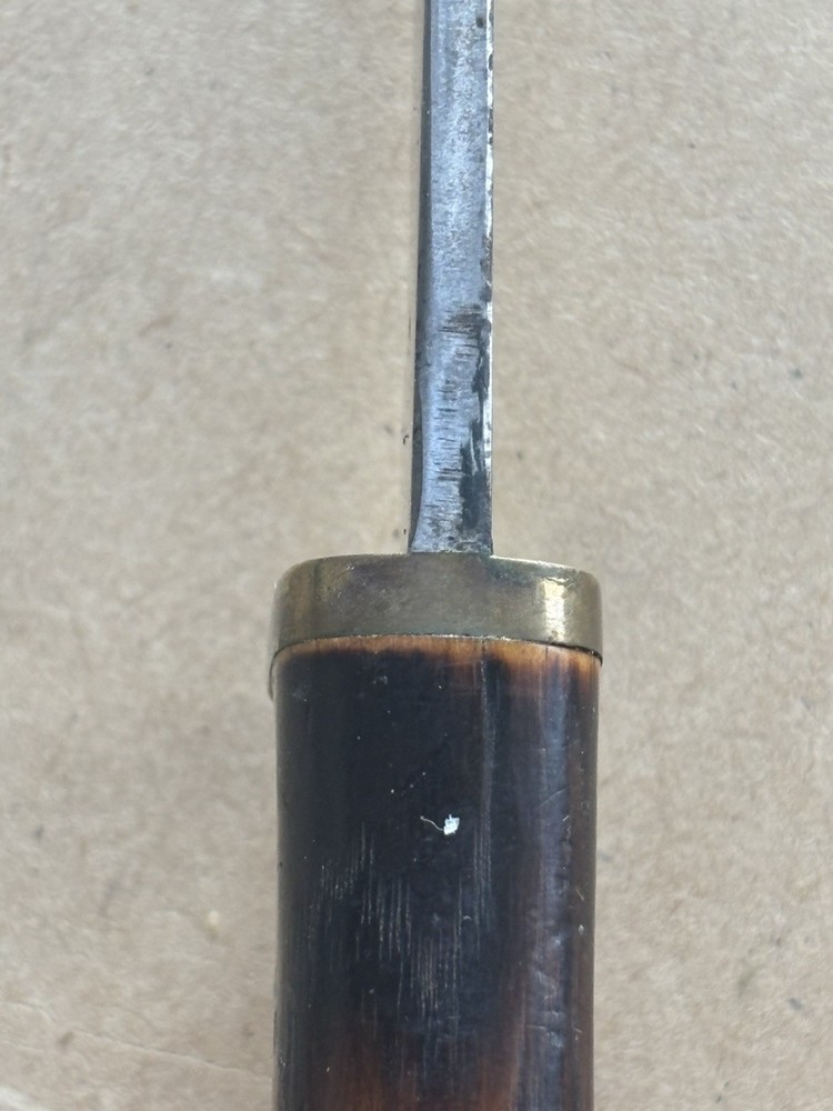 Vintage Custom Made Fixed Blade Knife Made By SHADE.