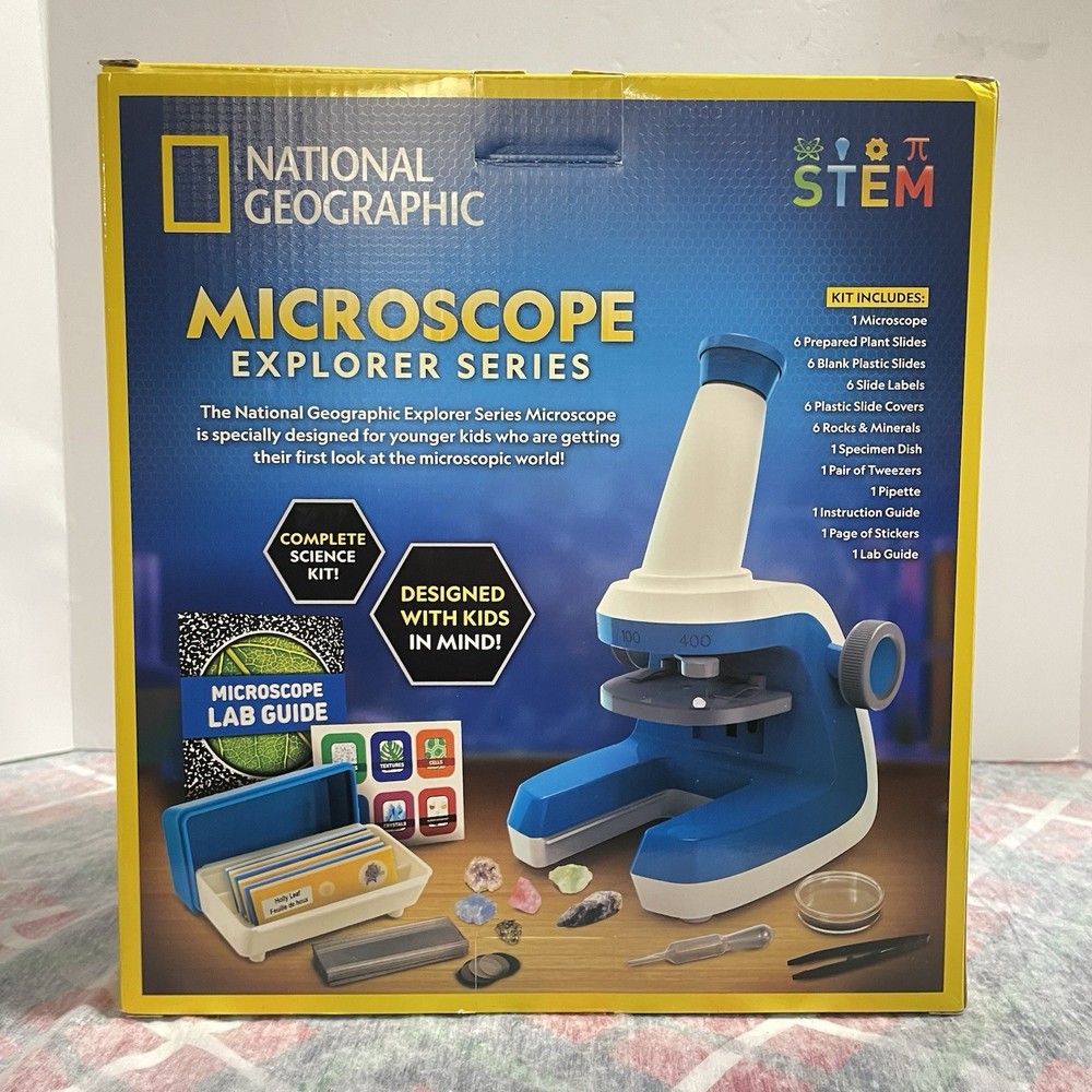 National Geographic Microscope Explorer Series Science Kit Educational Toy