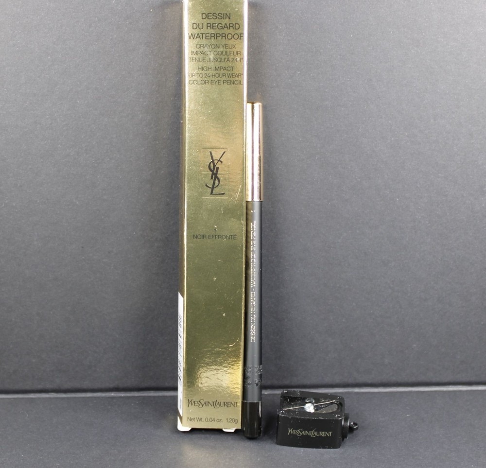 Yves Saint Laurent Black Waterproof Eye Pencil Includes Sharpener