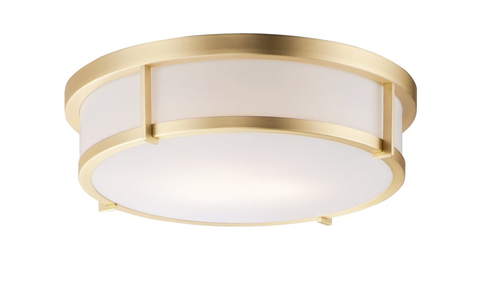 Maxim Rogue 3-Light Ceiling Light in Satin Brass