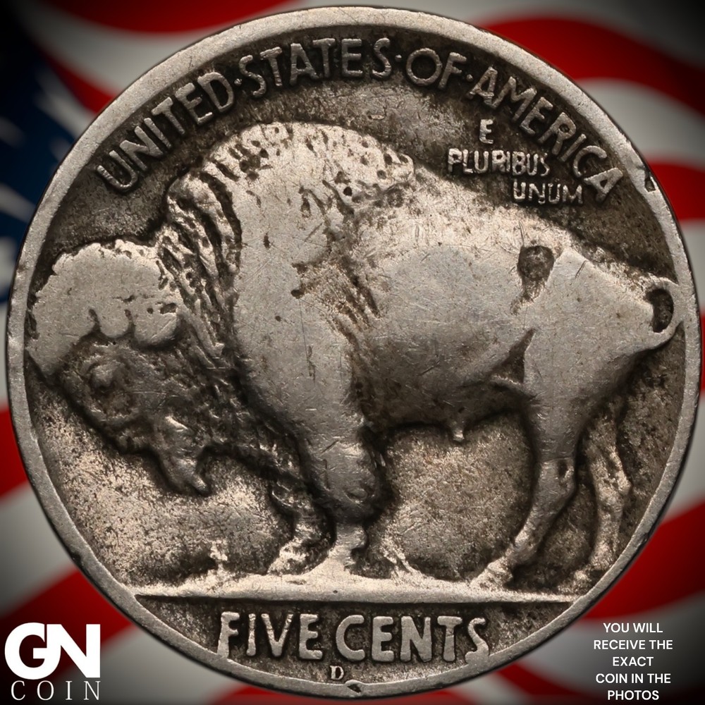 1920 D Buffalo Nickel A0786