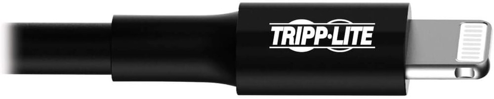 Tripp Lite USB Sync Charge Cable with Lightning Connector 10” Black IPhone(4A)