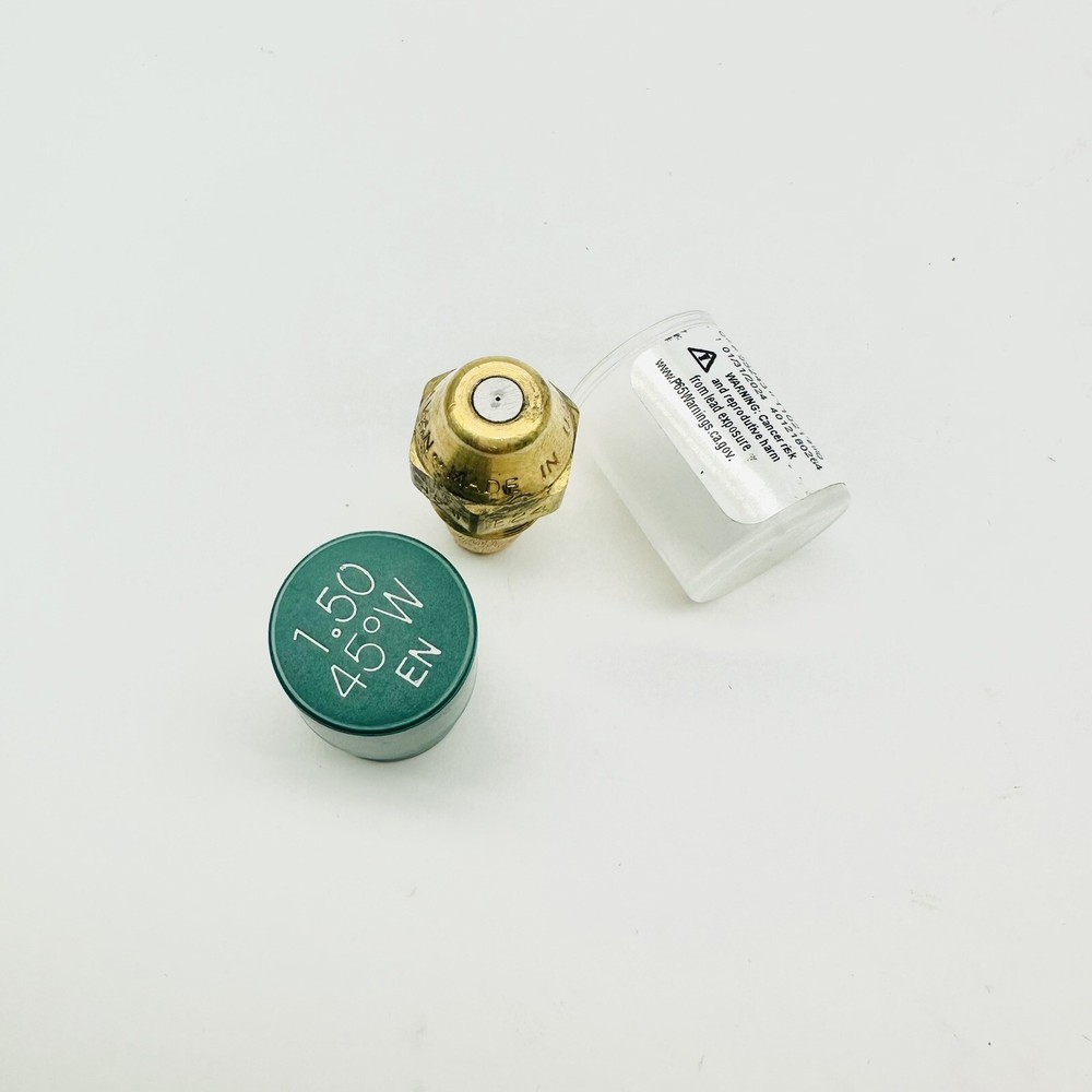 Fine Filter Burner Nozzle P01150-45W1 Injector 1.50 GPH 45°W EN