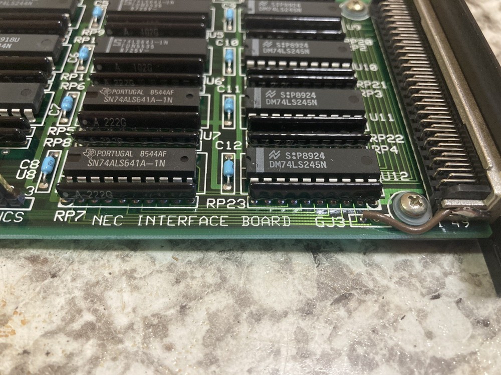 Vintage Computing NEC Interface Board SP1769B 4289 527 - New, No Packaging