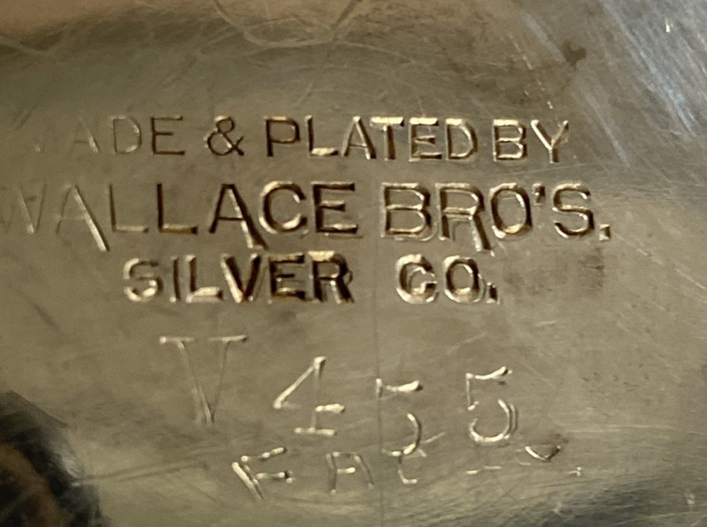 Wallace Bros. Silver Co. Silver-plated Victorian Creamer