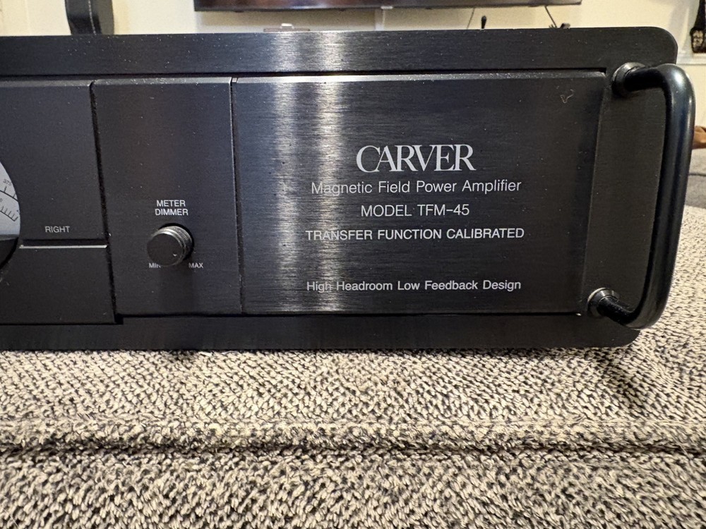 CARVER TFM-45 POWER AMPLIFIER