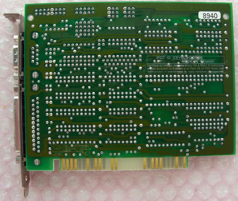 DIO-500 Rev 6 Multi I/O 8 bit