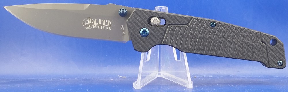 ELITE TACTICAL MANUAL FOLDING KNIFE ET-1016DB-SO