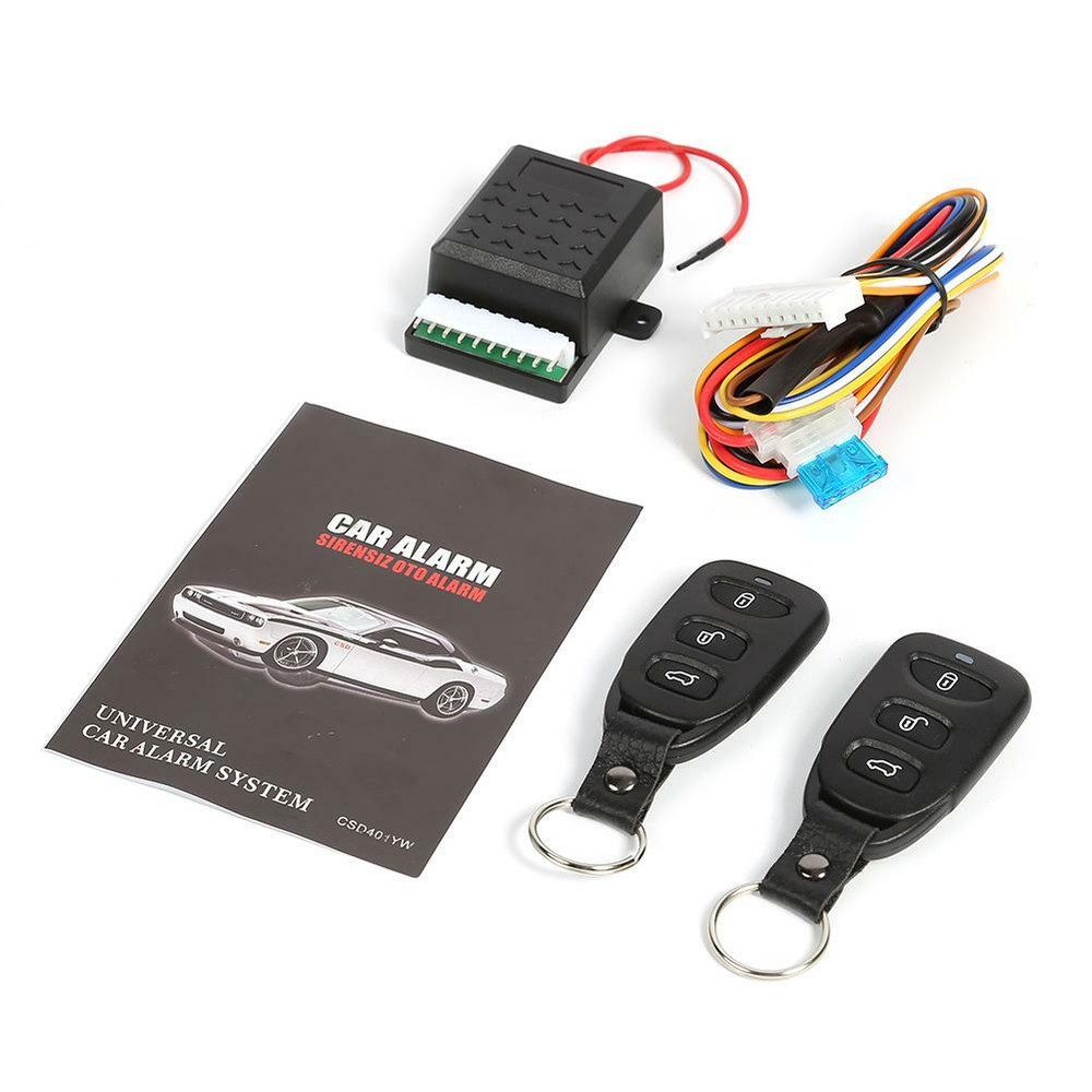 Universal Car Remote Central Lock Locking Control Door Keyless Entry System Kit