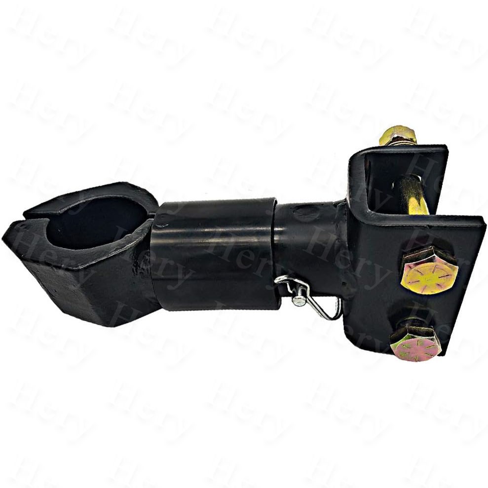 Heavy Duty Cast Adjustable Trailer Coupler 2-5/16" Ball 12500 LBS Channel-Mount