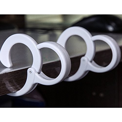 Multi-function Clip and Table Edge Hooks - Windproof Cross Bar Hooks (2 pcs)