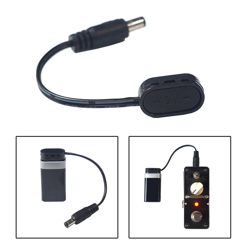 Guitar Effect Cable Fast Charging Effect Pedal Battery Clip