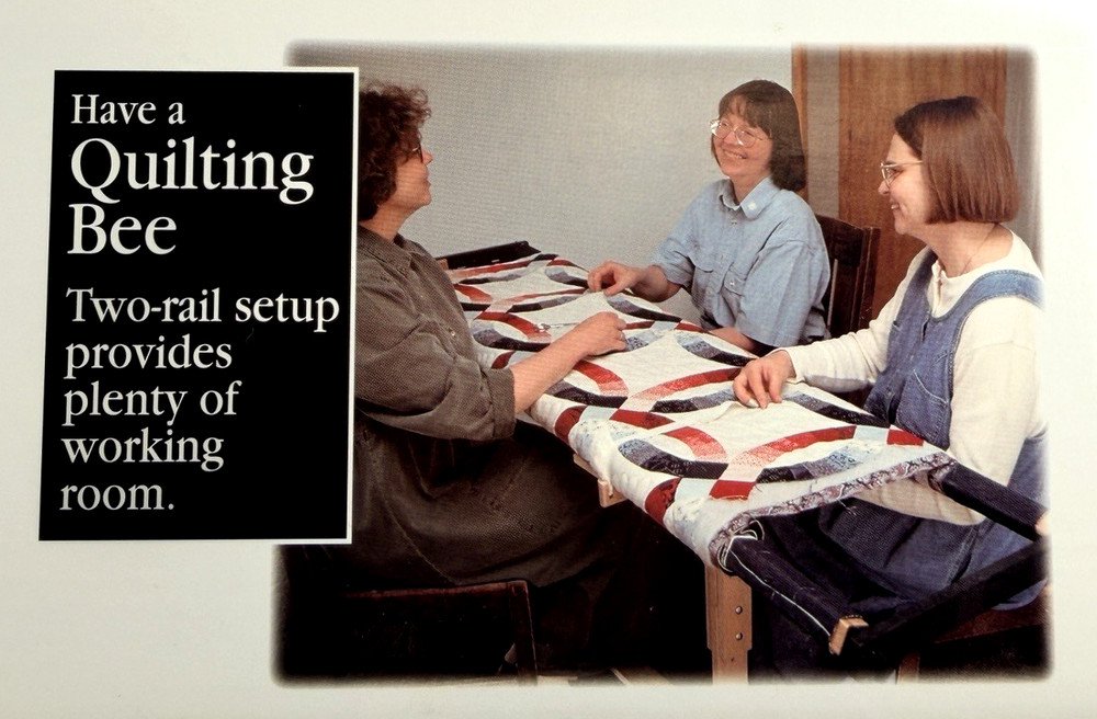 Flynn Multi-Frame Kit No Basting Machine Hand Quilt Quilting Bee