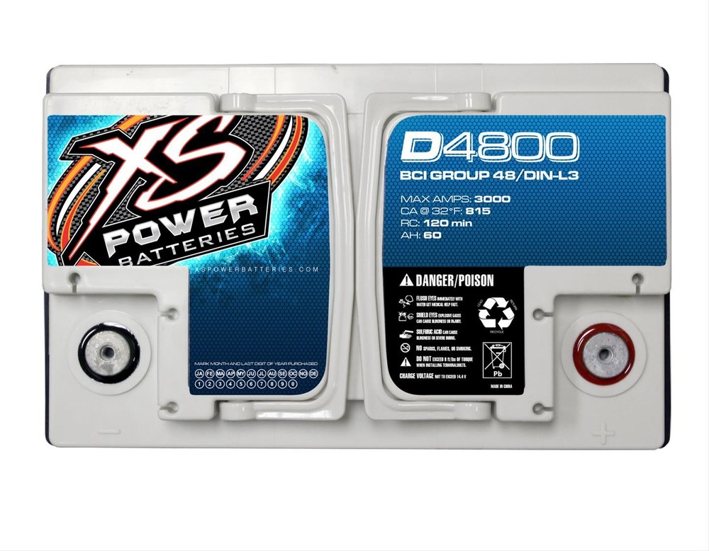 XS Power AGM Battery D4800