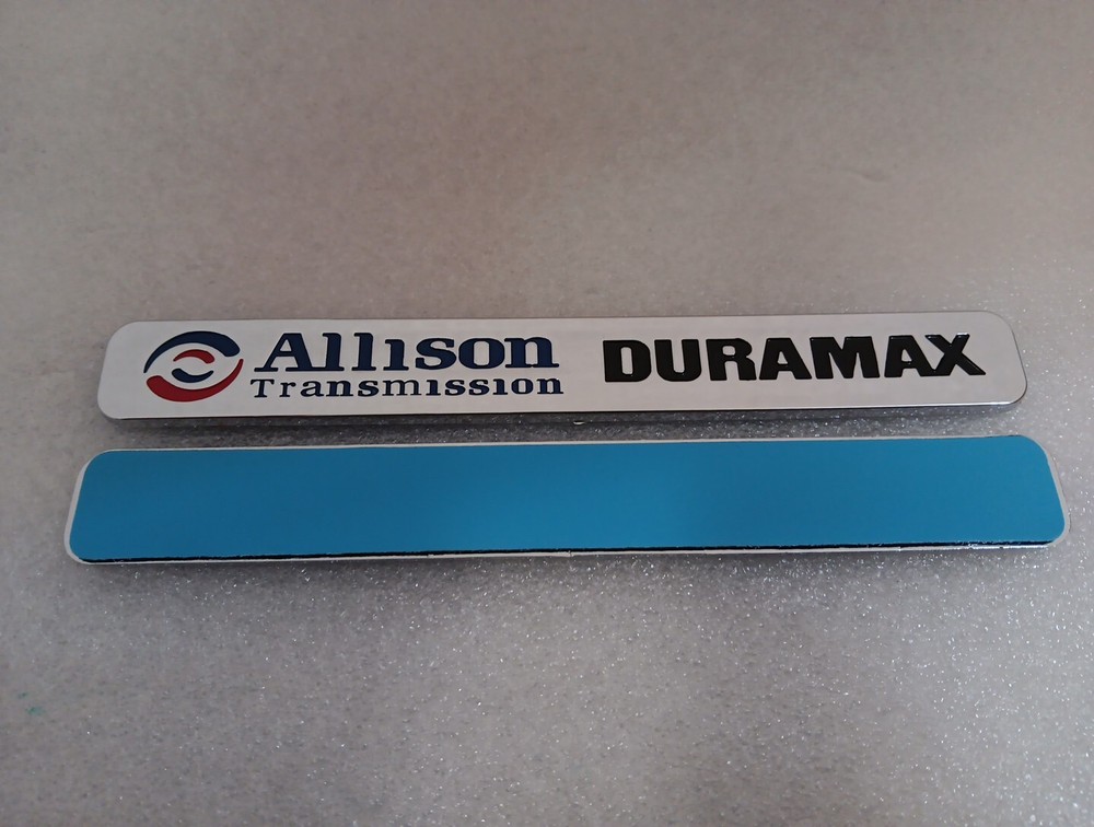 Allison Transmission Duramax Emblems Badges