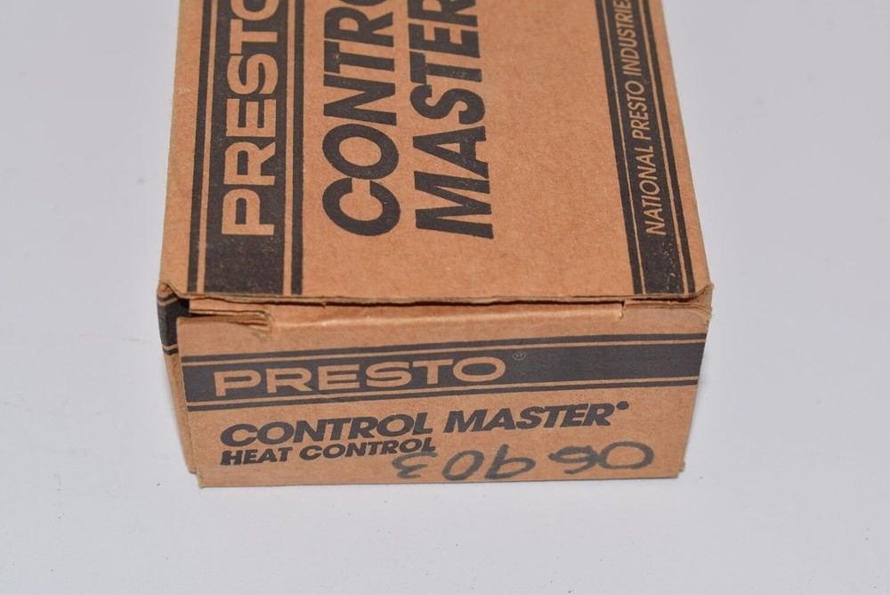 Presto 6900 Electric Griddle Heat Control, Black