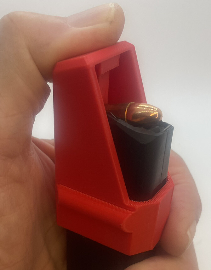 Beretta 92F M9 96 Taurus PT 92 9mm Mag Loader Speedloader RED!