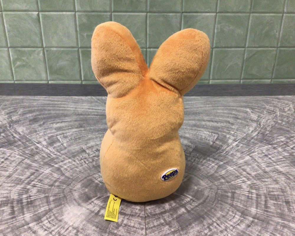 Peeps Authentic Just Born 2013 Orange 9” Stuffed Plush Easter Bunny Rabbit W/Tag
