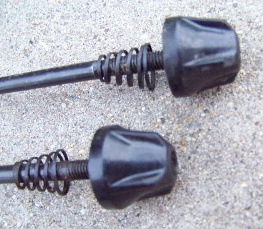 Vintage Shimano Quick Release/ Skewer Set- Multi-Color 