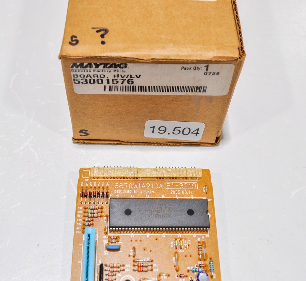 Maytag 53001576 Microwave HVLV Control Board