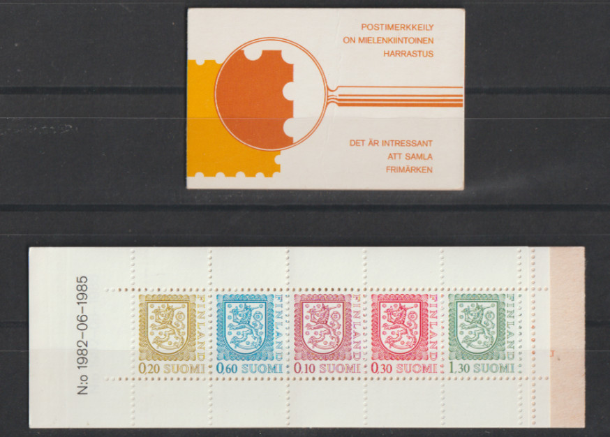 Finland 1985 Booklet MNH
