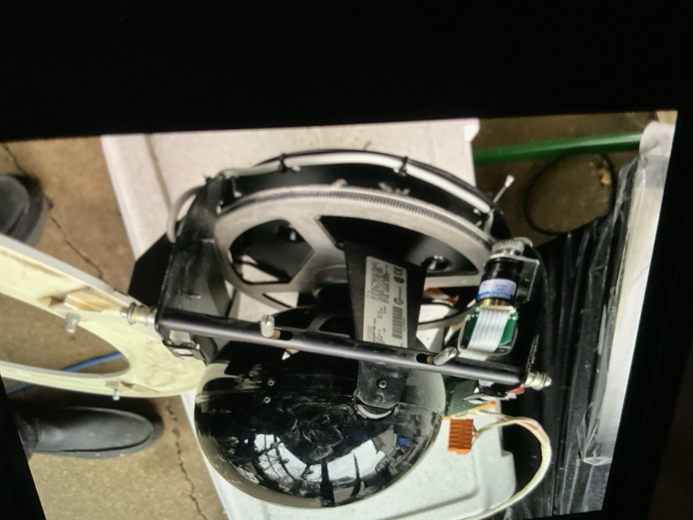 SENSORMATIC 2000 CAMERA For Parts Powers Up