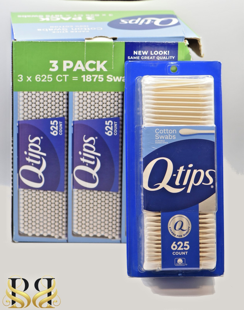Q-tips Cotton Swabs (3 pack)
