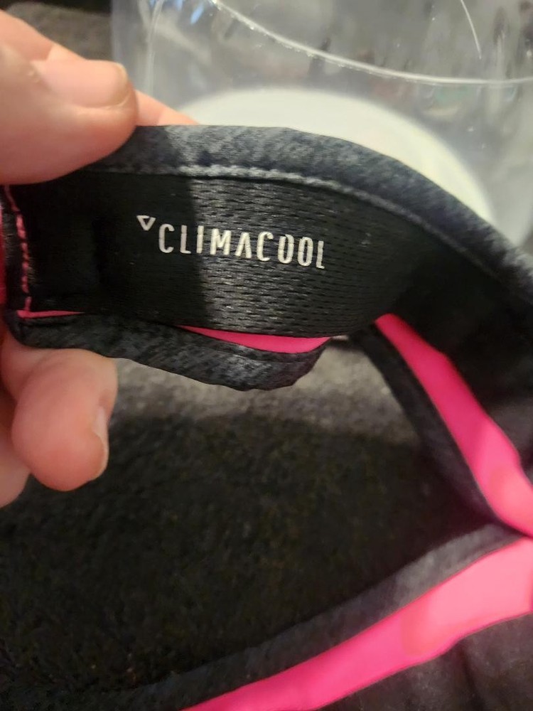 adidas Running Jogging adizero Climate Cool Pink Strapback Visor