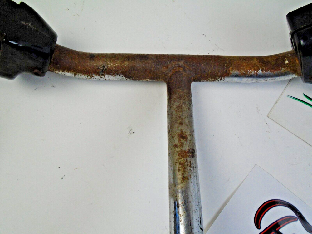Vintage Kitty Cat Snowmobile Handlebar Complete Only 1972 1973 1977 Handle bar