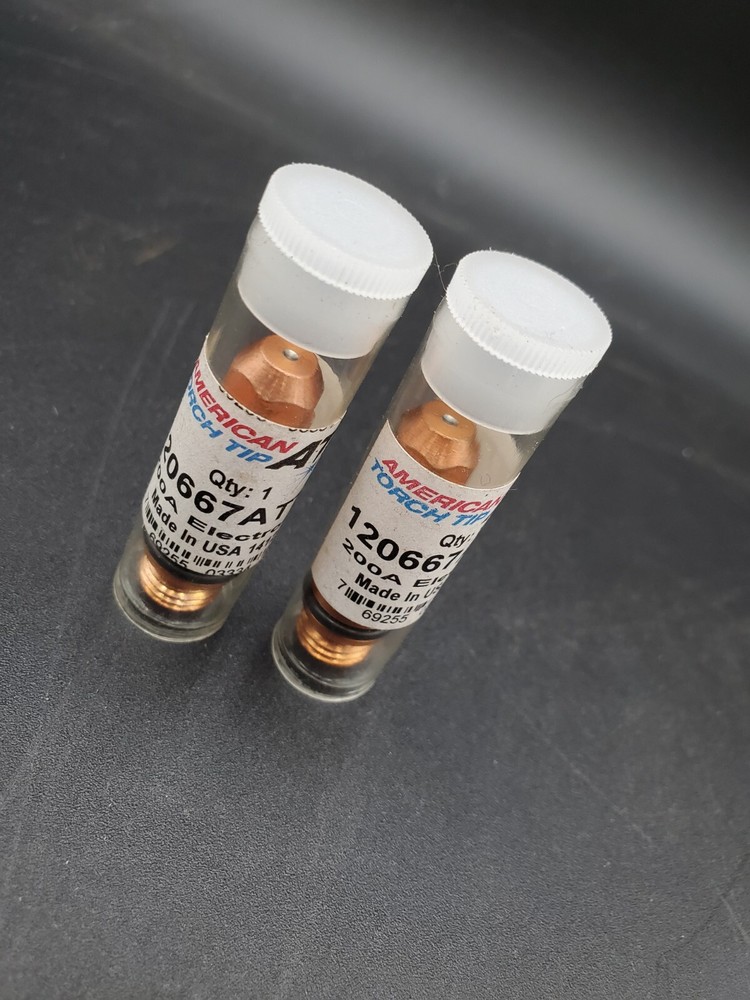 2 American Torch Tip Twin Threaded Electrodes 200A USA