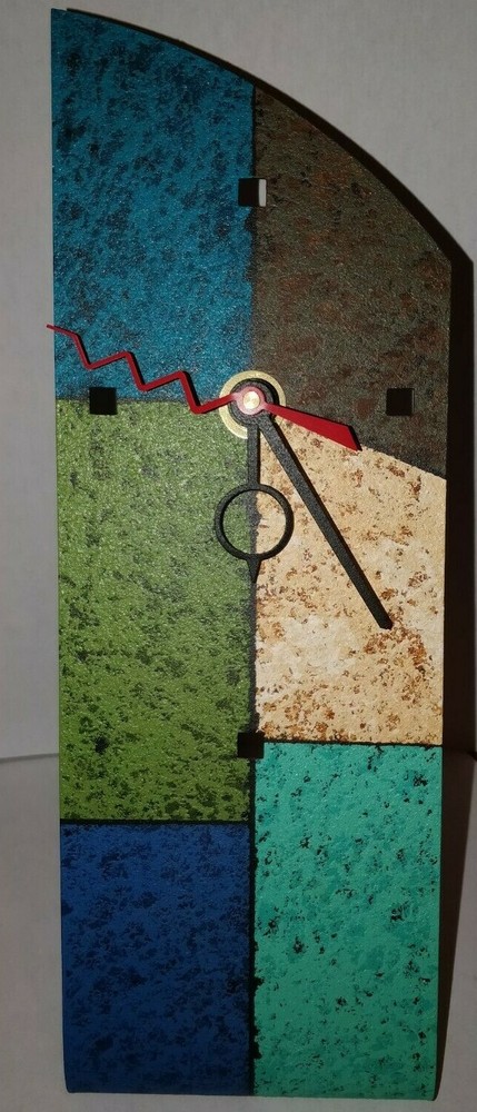 Raven Rock Artworks Metal Standing Clock