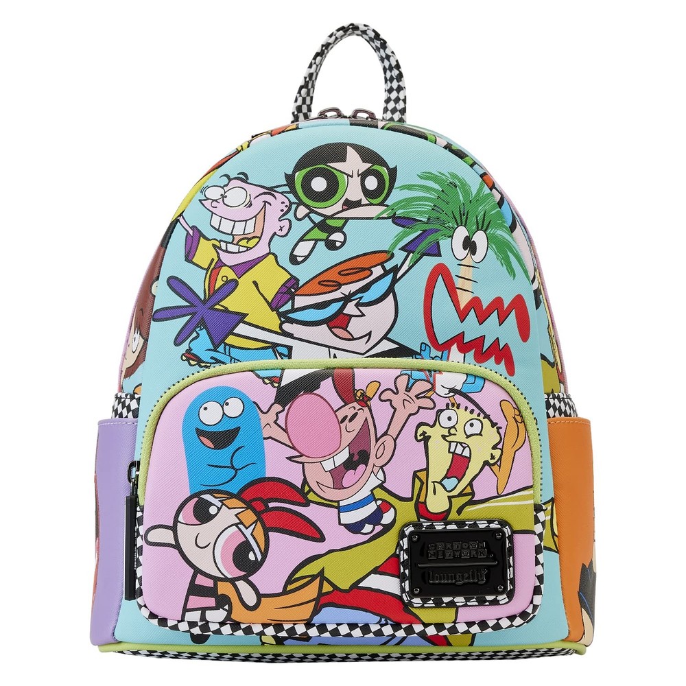 Loungefly Cartoon Network Retro Collage Mini Backpack One Size, Multi