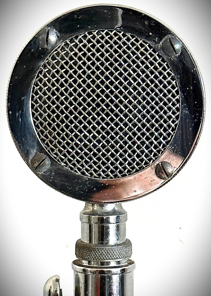 Vintage 1950's Astatic D-104 Dynamic Microphone-modified, working great (d5)