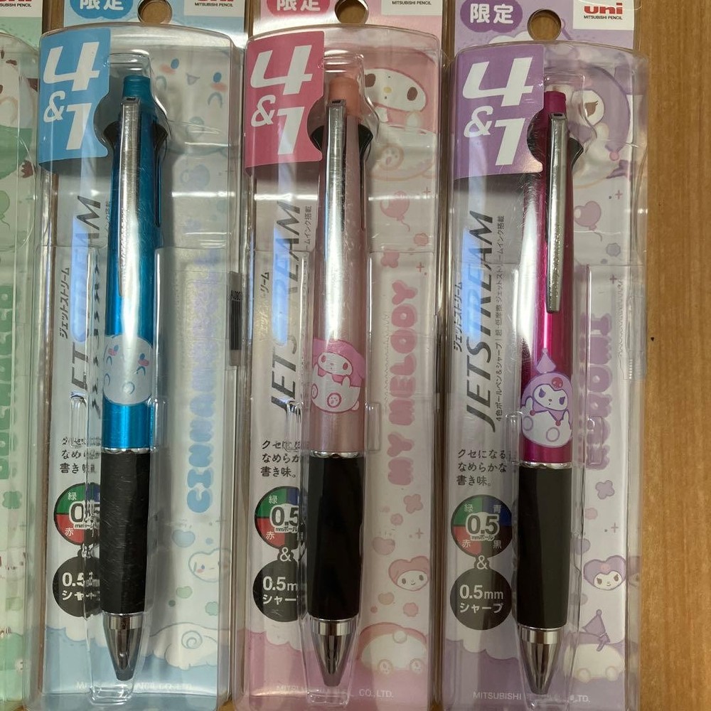 Limited edition JETSTREAM 4&1 5 pieces SanRIO set