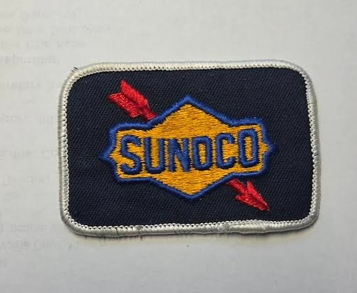 Sunoco (sew on) embroidered pre-used patch