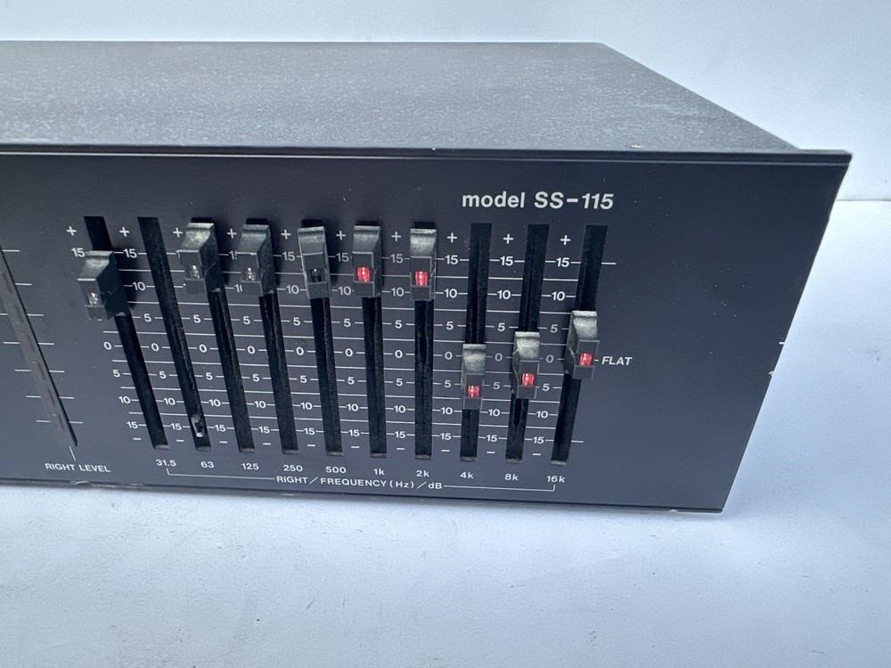 ADC Sound Shaper SS-115 Vintage Stereo Frequency Equalizer