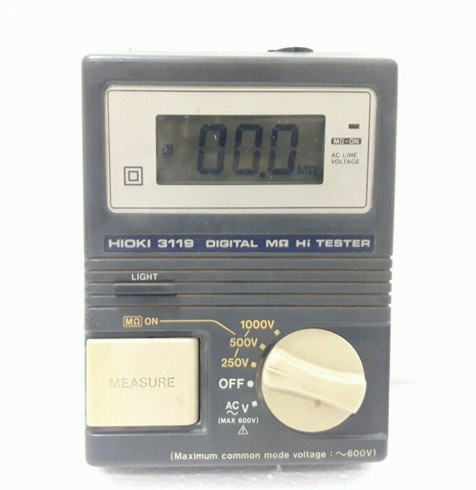 Hioki 3119 digital milliohm Hi Tester
