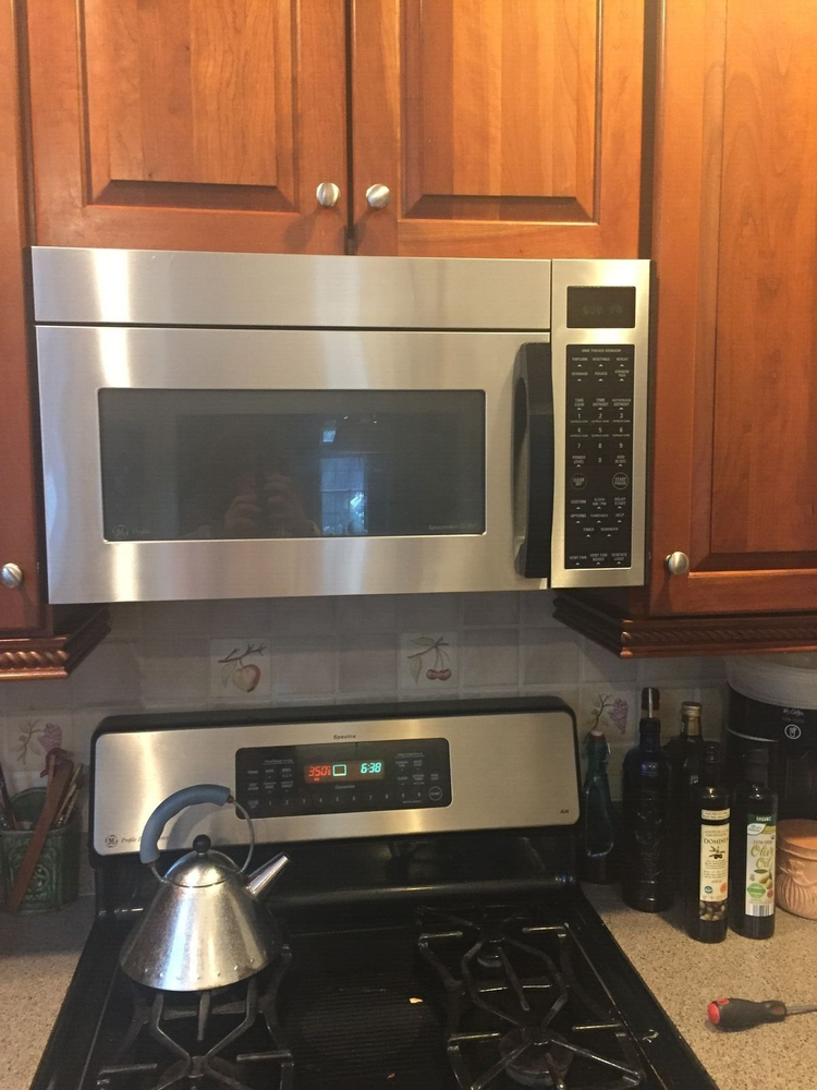 WB15X10275 Replacement Handle for GE Microwave Black