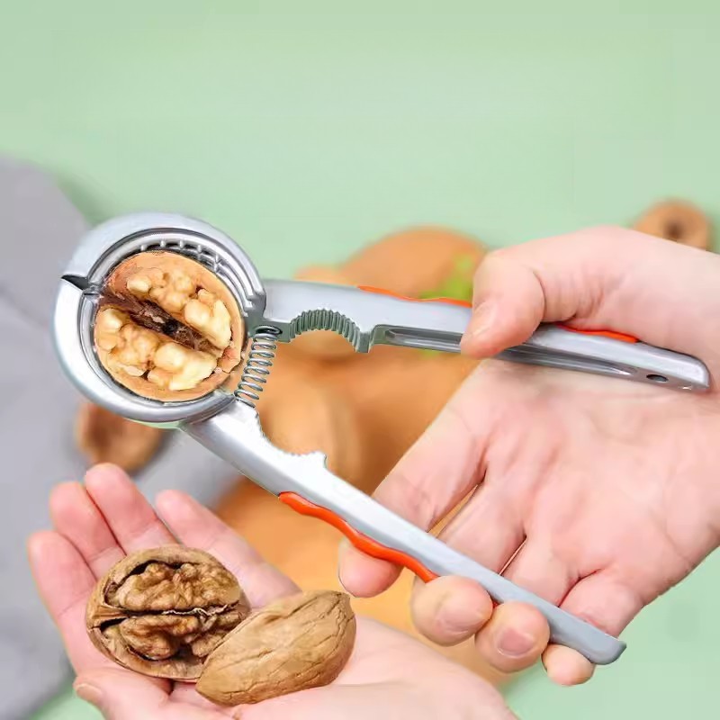1Pc strong non-slip nut cracker plier sheller tool for walnuts hazelnuts nuts